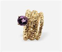 Ring Maria e Luisa Jewels Woman in Silver Ametista AA0165/V1/POG - AA0165/V1/POG